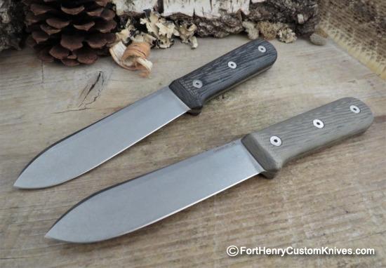 Nathan Carothers - Rare Kephart Bushcraft Knife - AEBL - Handle Choice